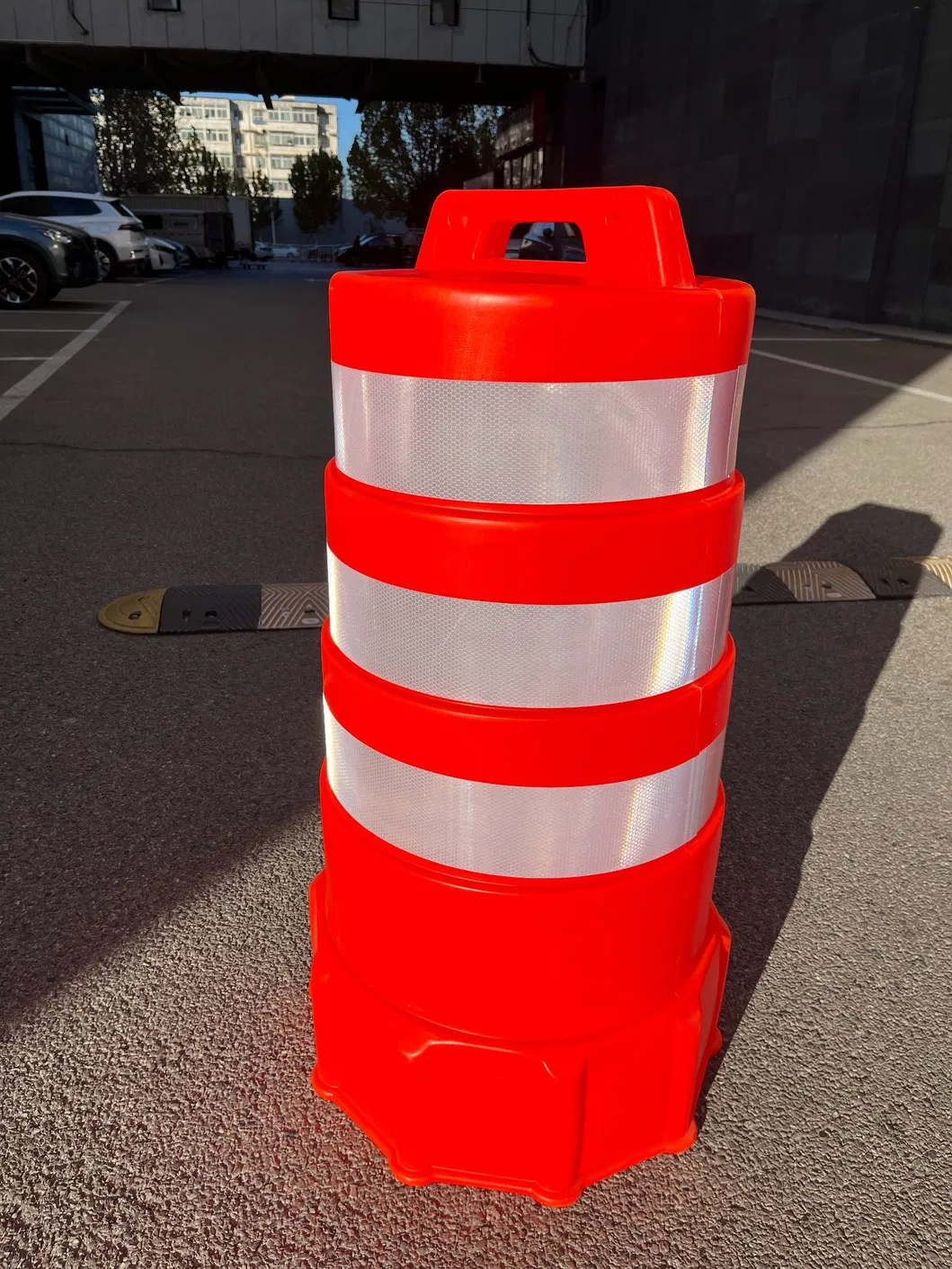 ROADSAFE Vente à chaud en PE tambour de circulation barils de collision sécurité routière 3