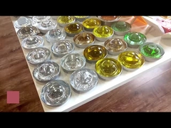 Bouton de signalisation routière en verre