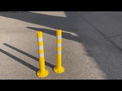 poteau de signalisation 75cm jaune
