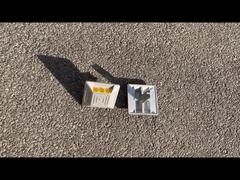 CLOU DE ROUTE 100*100*20/90mm LOGO Personnalisé en Aluminium, Clou de Route de Haute Qualité, Sécurité Routière, Réflecteur C