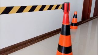 Cône de circulation ceinture Topper 5m 3m barrière rétractable